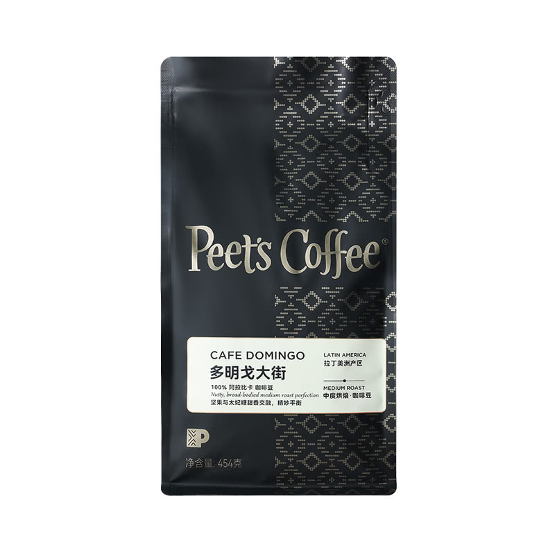 皮爷咖啡 Peet's Coffee 多明戈大街咖啡豆 454g