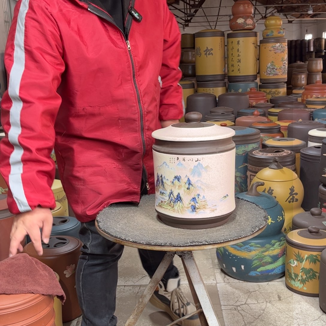紫砂茶叶罐茶叶罐