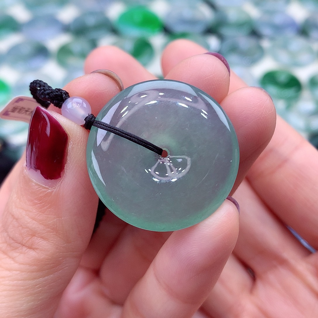 颈饰未镶嵌翡翠编号26-尺寸27/5.3