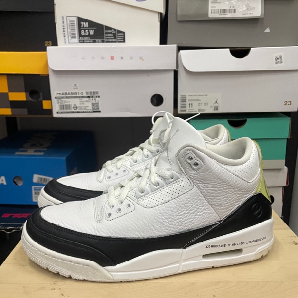 43码/Aj3 藤原浩/25034/休闲鞋/95新无原盒/DA3595-100