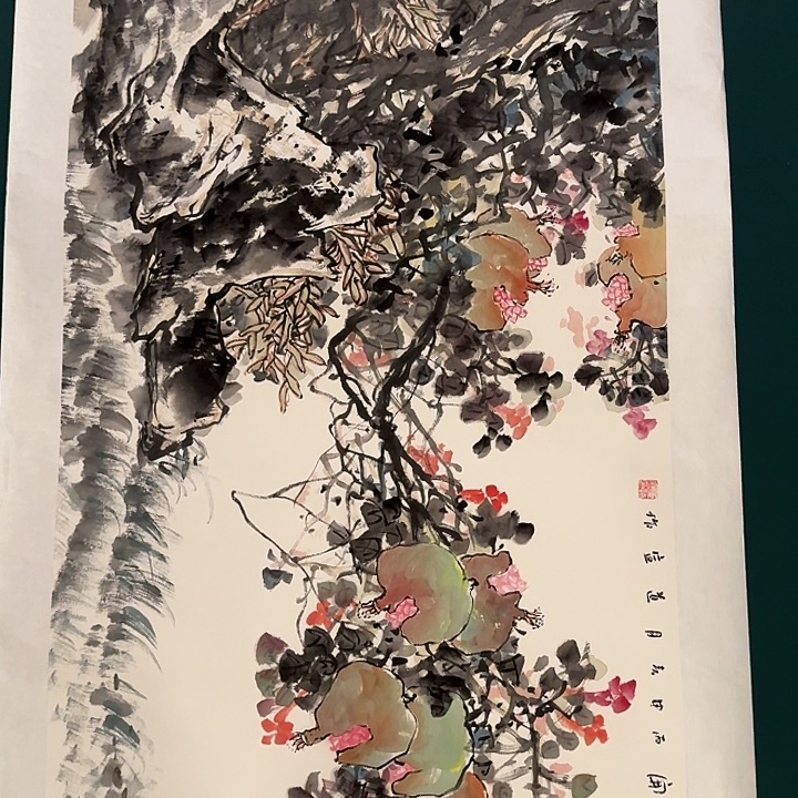 国画董老师作品画作