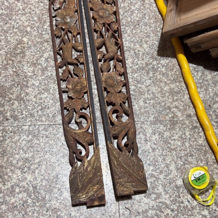 【闪购商品】香榧木～*～木雕花板艺术一套