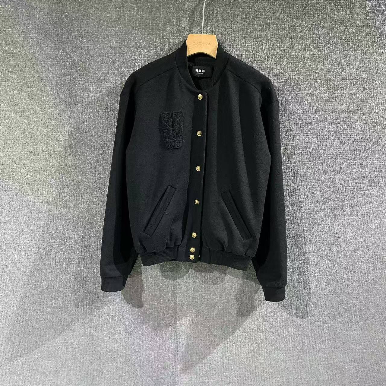 95新 VERSACE/范思哲 （pm）羊毛夹克外套 40码/7428