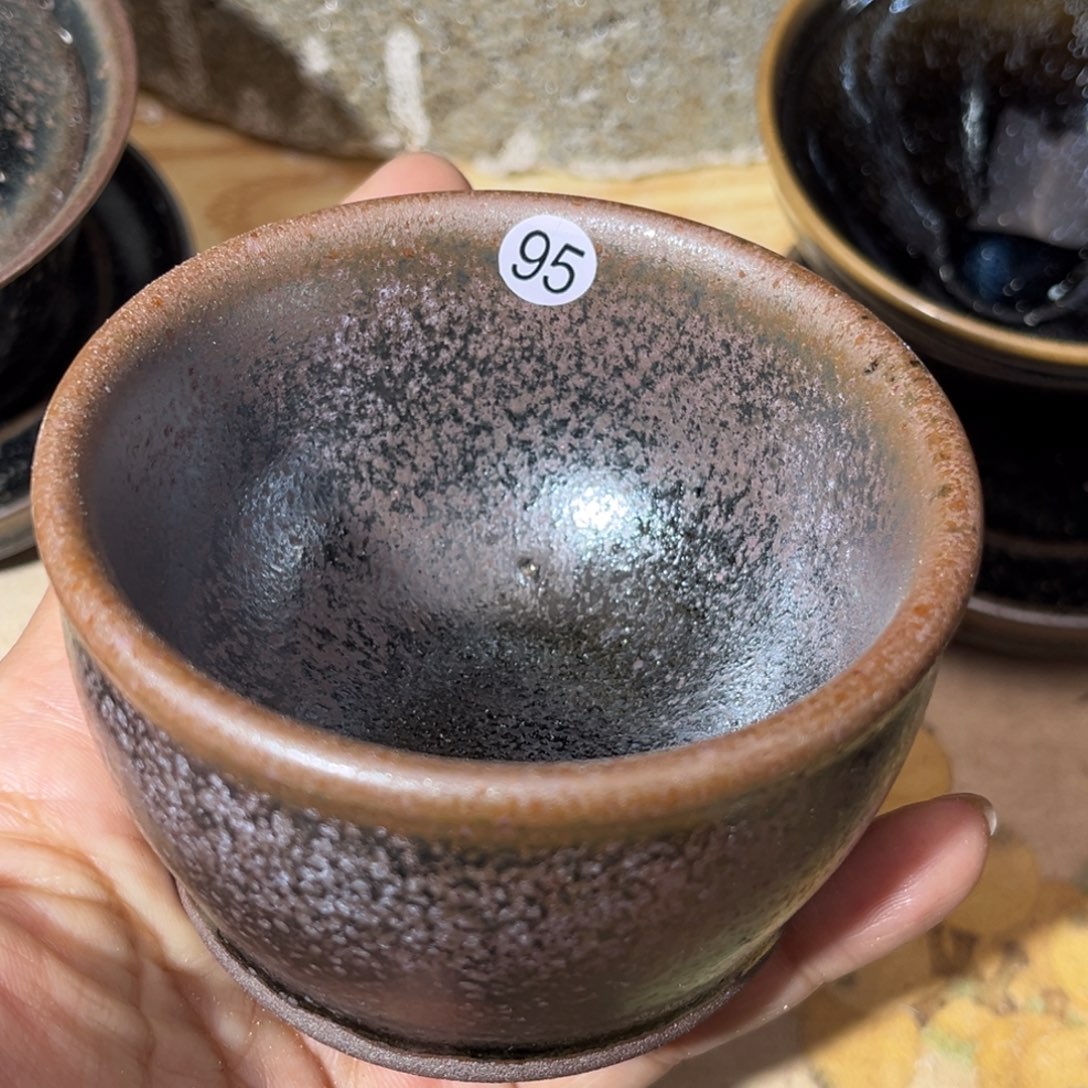 茶盏义兴龙窑坚持真柴烧微瑕