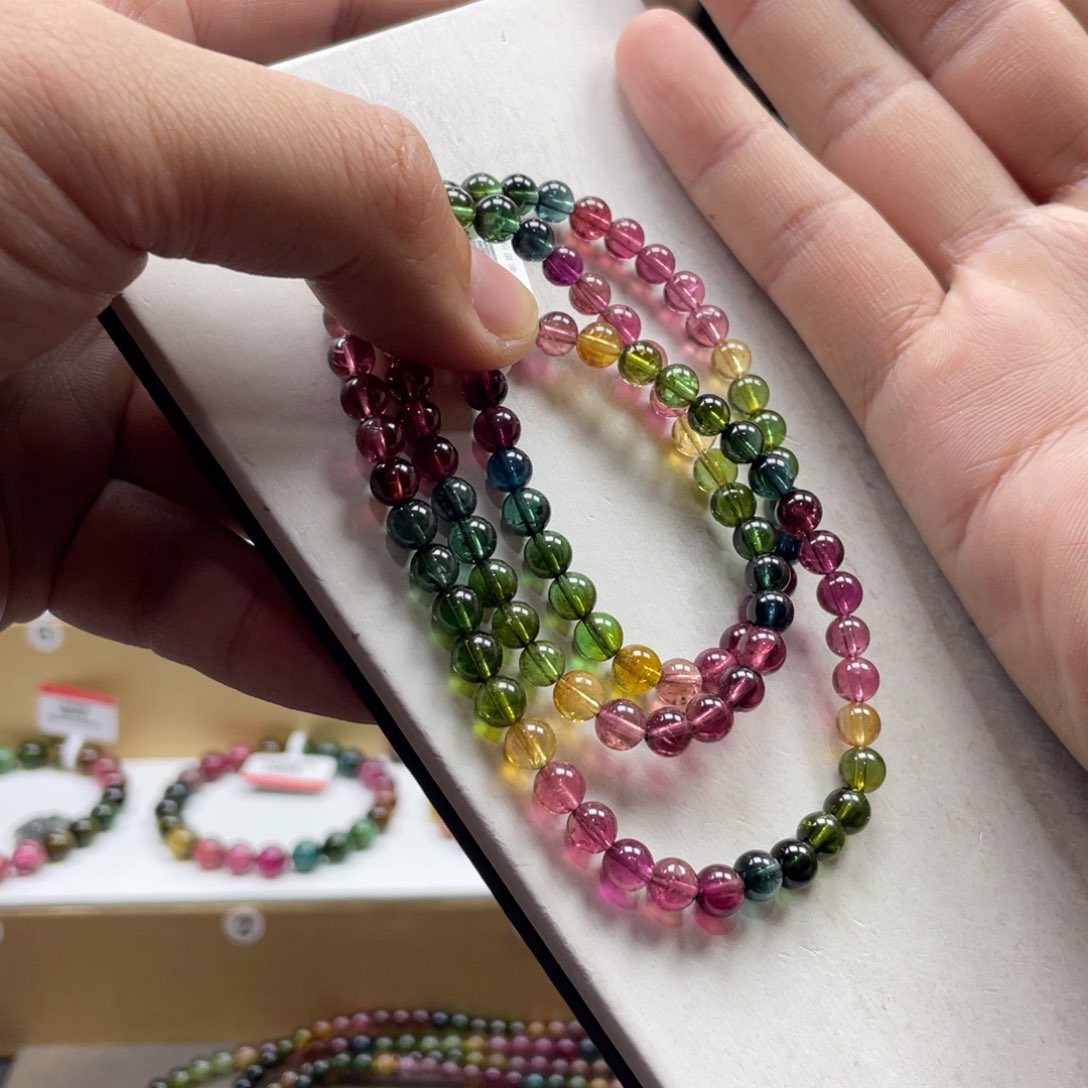 碧玺手串未镶嵌5.9mm.mmmmmmmmmm