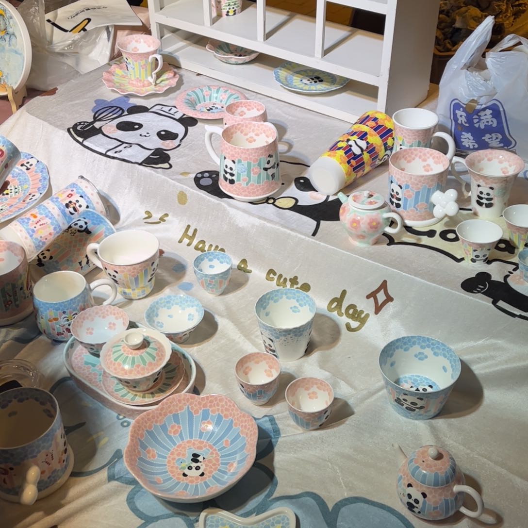 瓷片8816一起逛集市啦