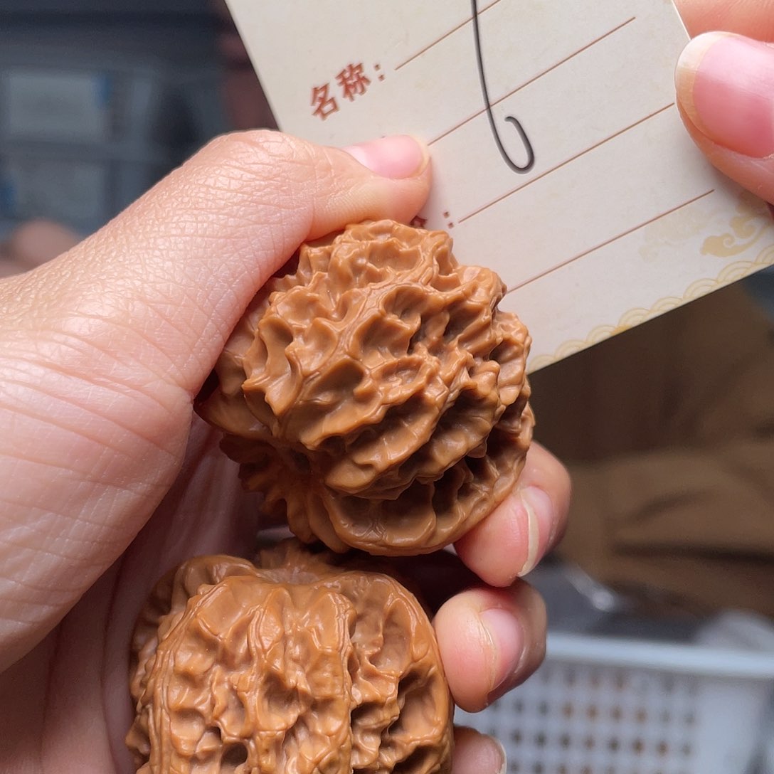 文玩核桃把件苹果园41尺6