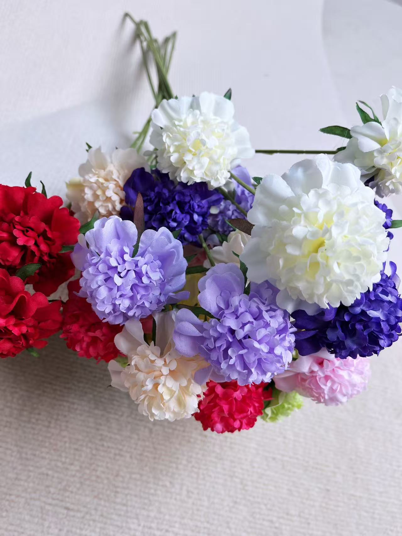 淞虫草花仿真花假花花束摆件家居客厅餐桌摆设装饰花婚庆手捧花