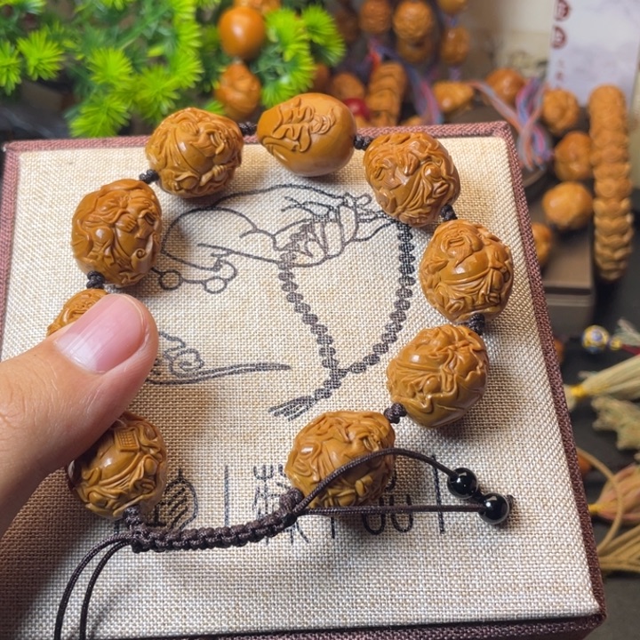 手串/手链橄榄核财神