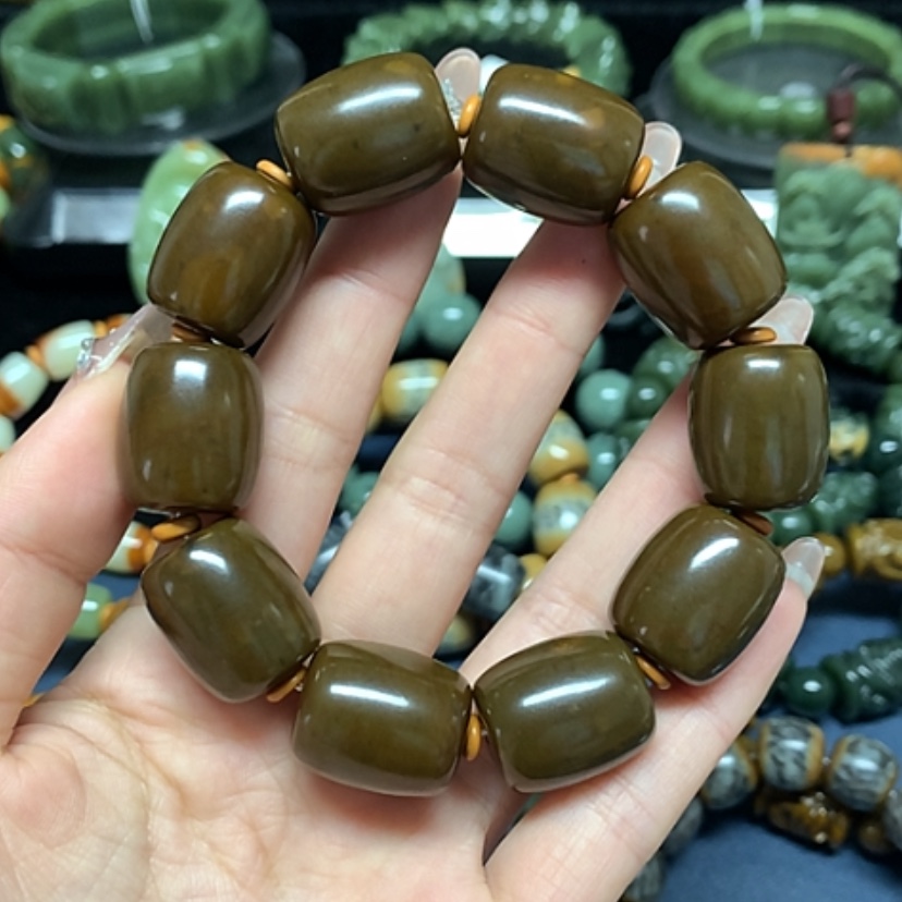 【闪购商品】透闪石质玉珠宝奇石未镶嵌泼***贵