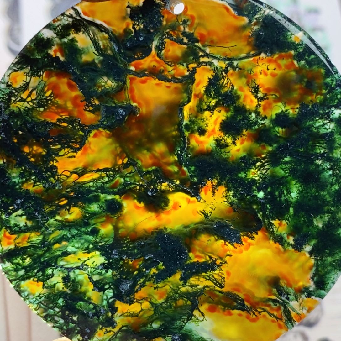 枫***林玛瑙/玉髓未镶嵌颈饰