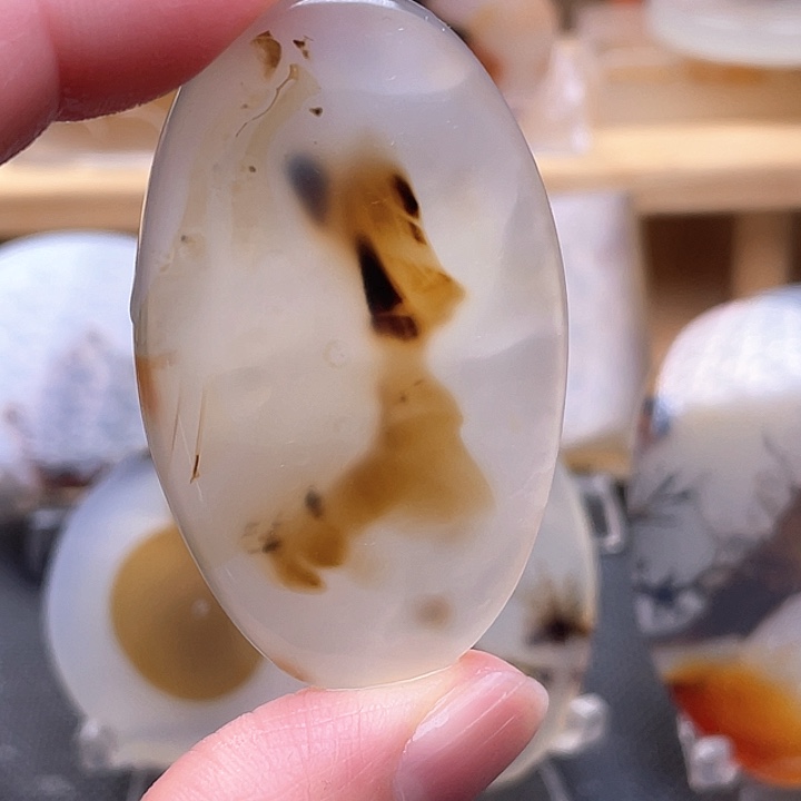 玛瑙/玉髓吊坠(不含链)未镶嵌