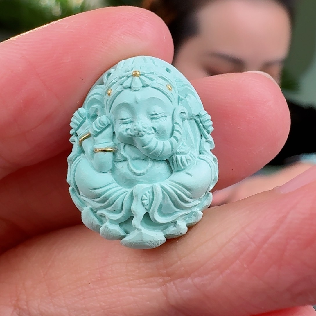 绿松石珠宝奇石未镶嵌