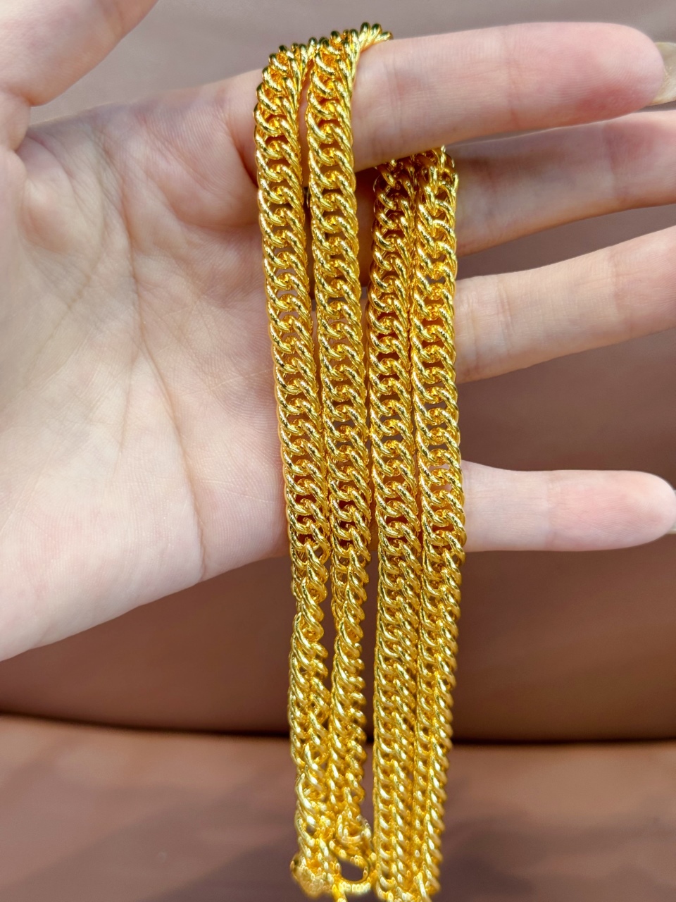 链子足银 NGTC老板古巴项链 男士霸气素款经典个性百搭时尚古巴链