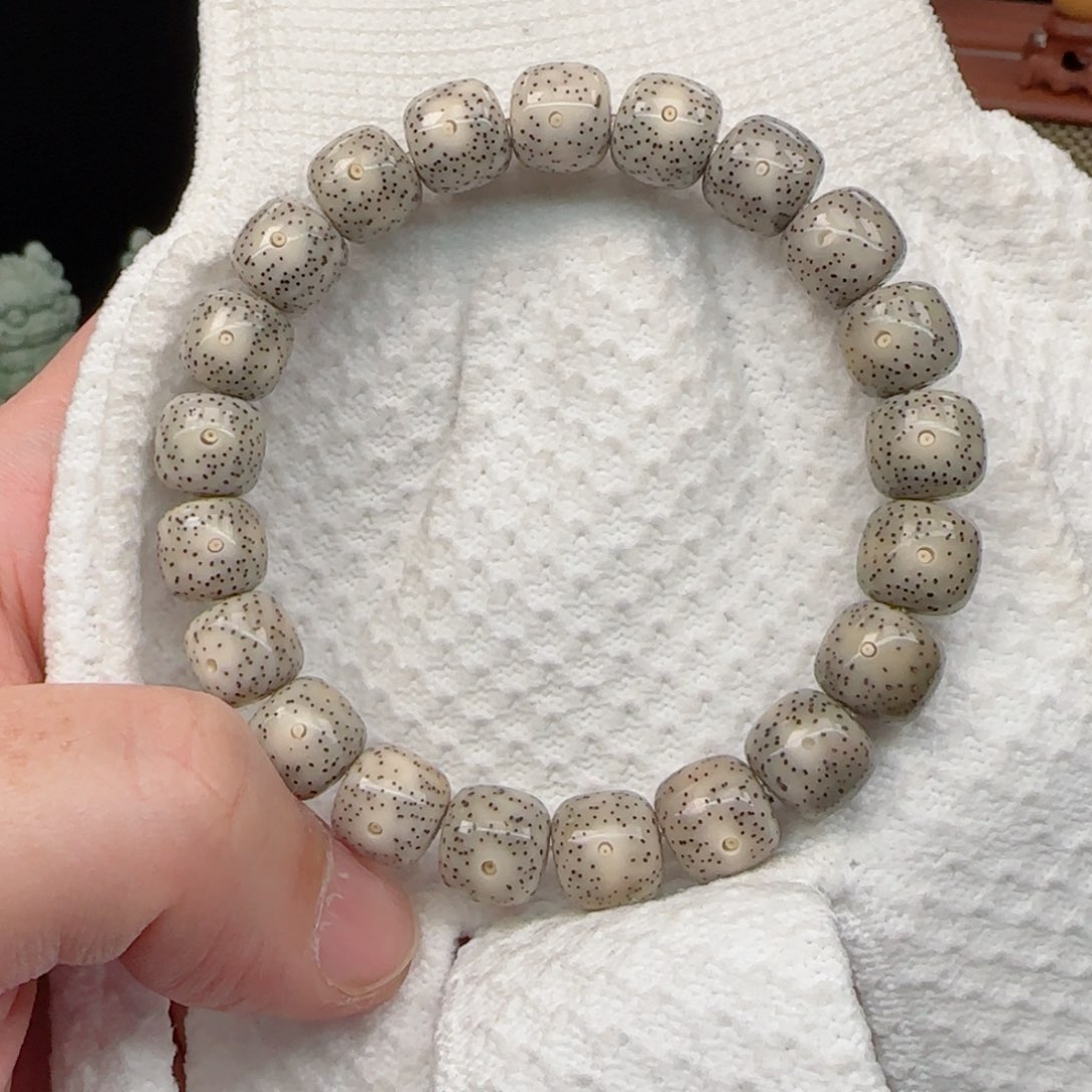 星月菩提手串果冻针尖星11*10