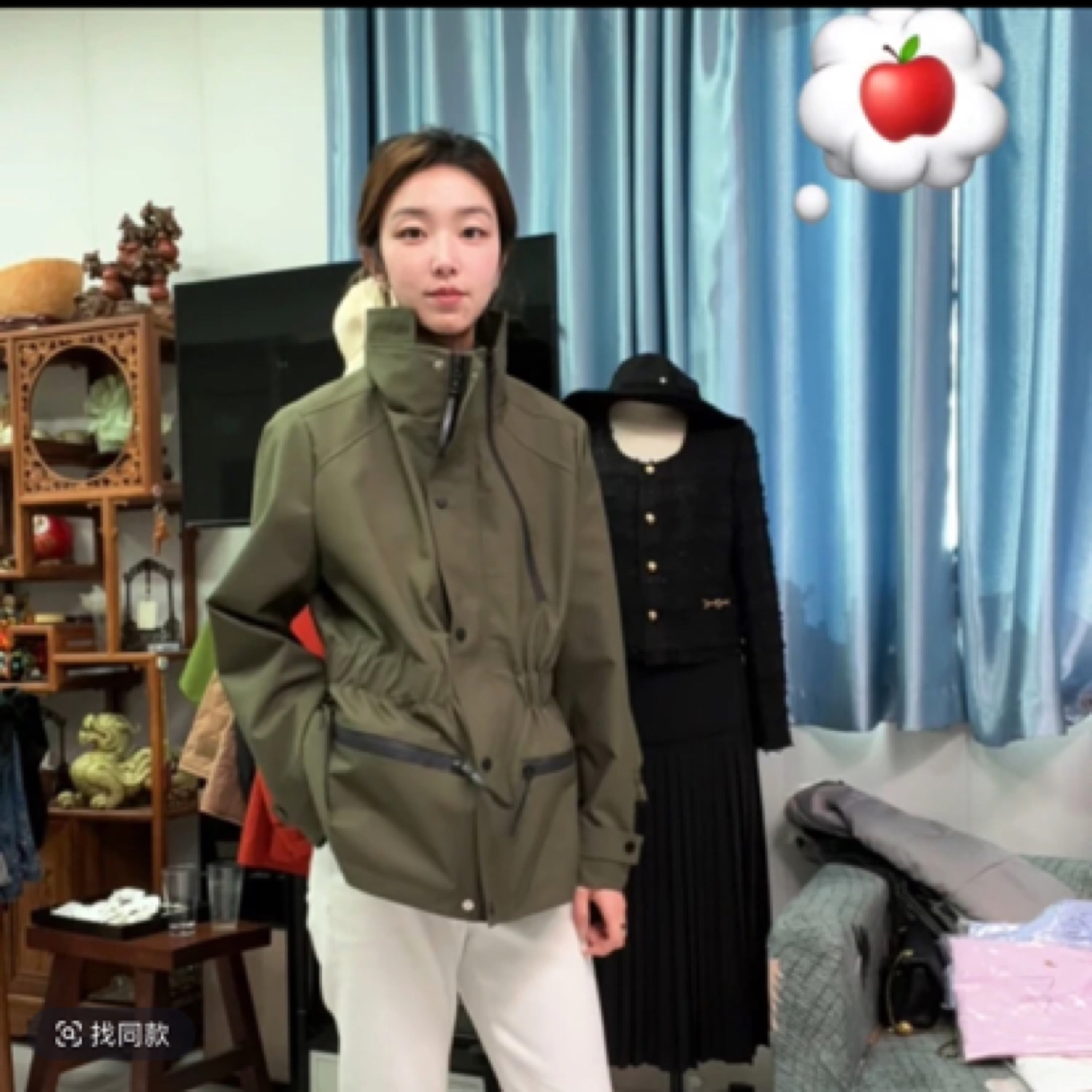 韩版气质风衣外套春秋款显瘦设计感宽松休闲冲锋衣时尚百搭