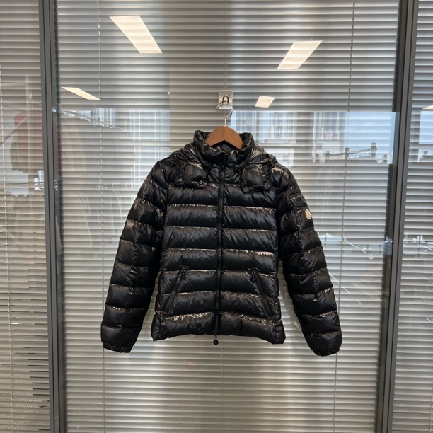 99新 MONCLER 蒙口/Moncler Bady黑色羽绒服 1码 99新#zz6685