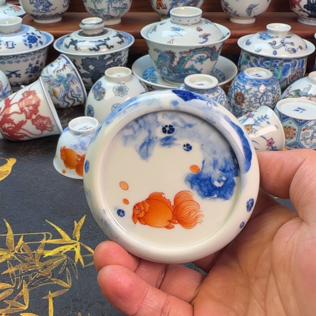 金玉满堂小盖置杯杯