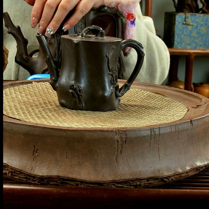 紫砂茶壶全手工制作的话，