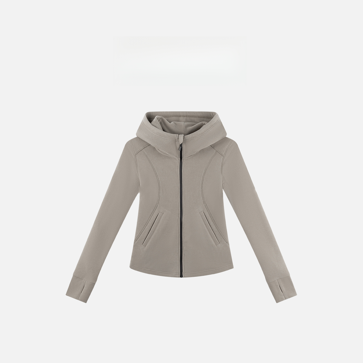 简约纯色休闲连帽外套显瘦百搭女上衣991