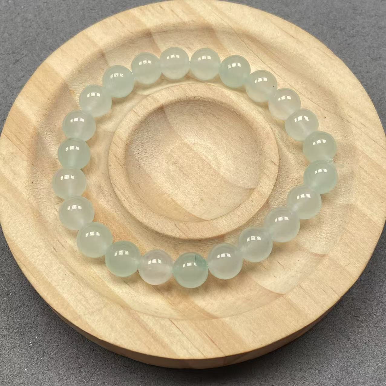 卡8+缅甸翡翠白冰单珠一颗C13(多样性发货发其一）