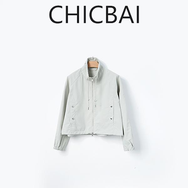 CHICBAI 山系户外休闲必备立领抽绳外套夹克23-636