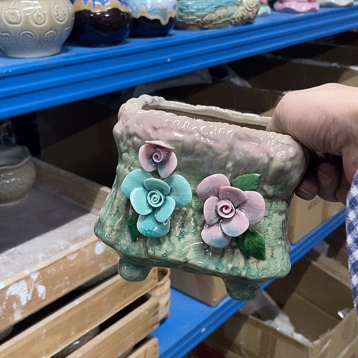 花盆单场满9.9发货13×12变形