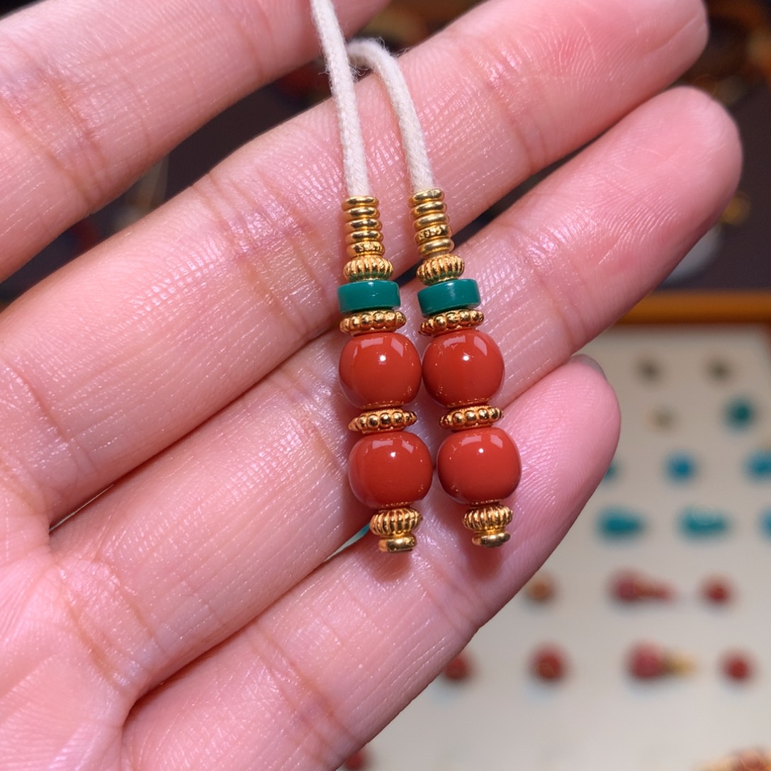 南红玛瑙未镶嵌颈饰