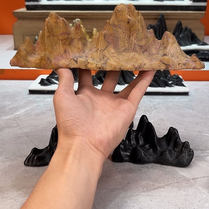 摆件行*灵璧石奇石摆件