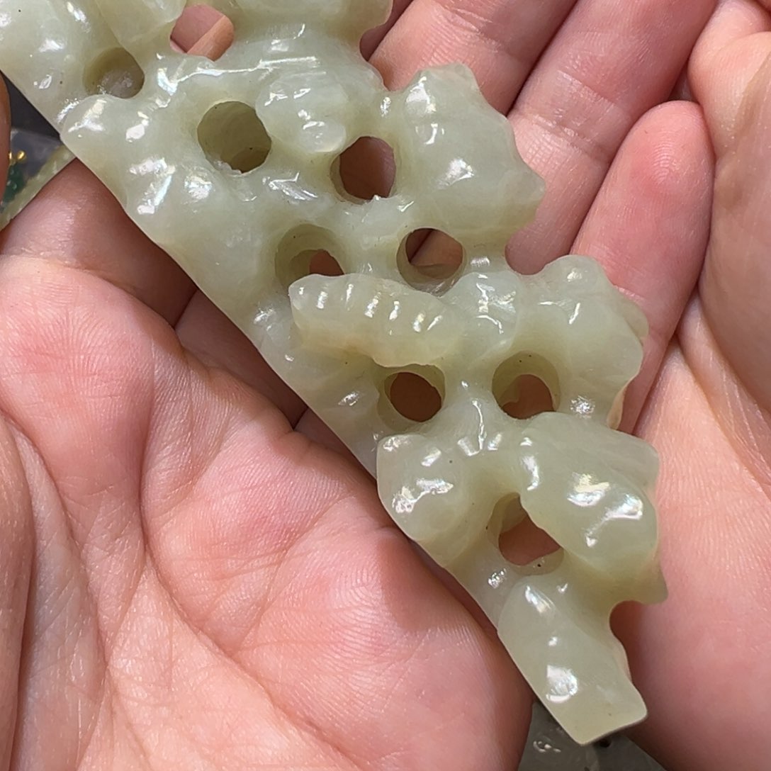 和田玉未镶嵌颈饰用****7