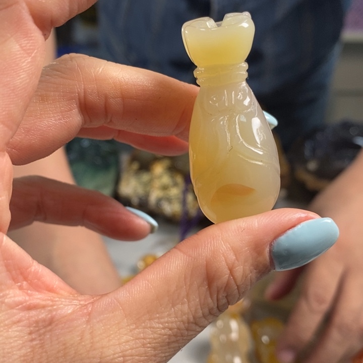 玛瑙/玉髓吊坠(不含链)未镶嵌
