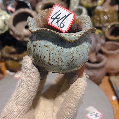 粗陶花盆制作就这样了，