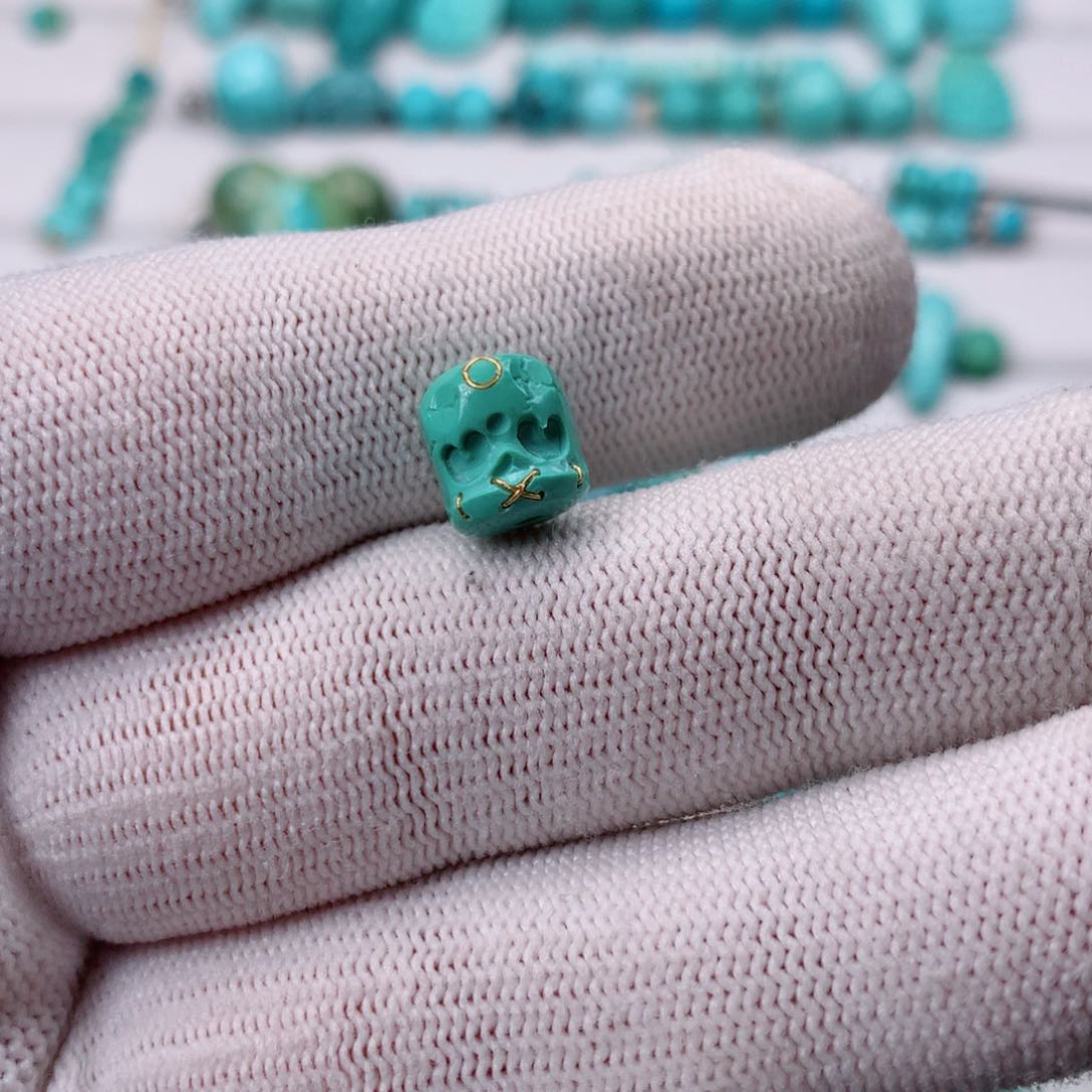 绿松石挂件未镶嵌