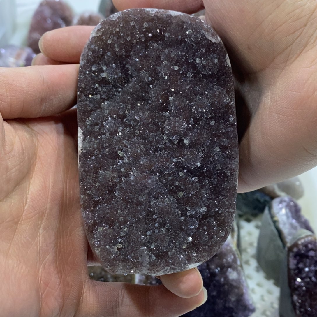 紫晶摆件摆件未镶嵌