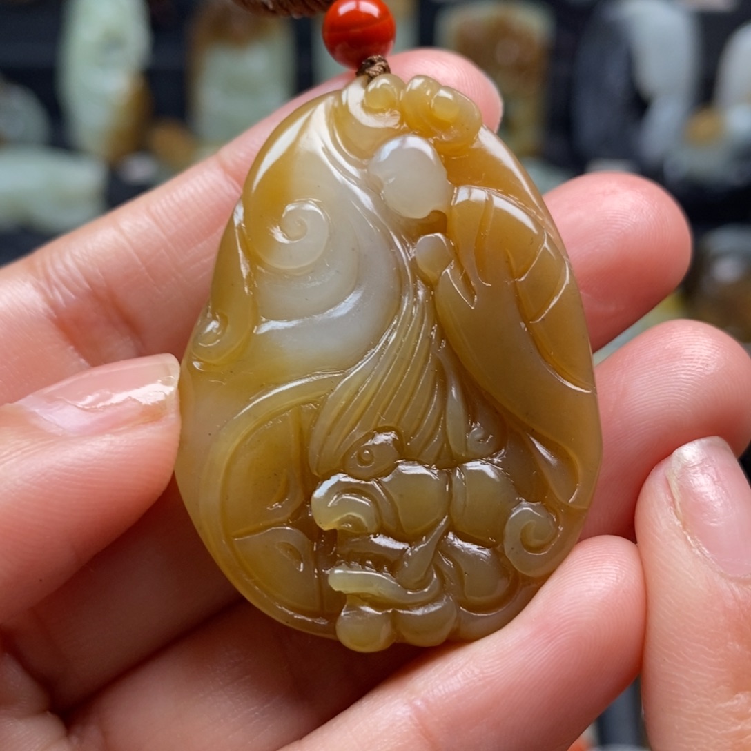 和田玉挂件未镶嵌