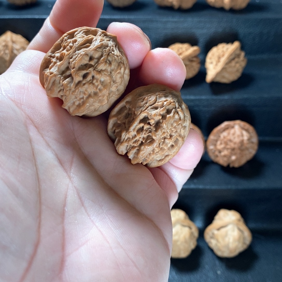 桃核把件野生原树太行玄石31