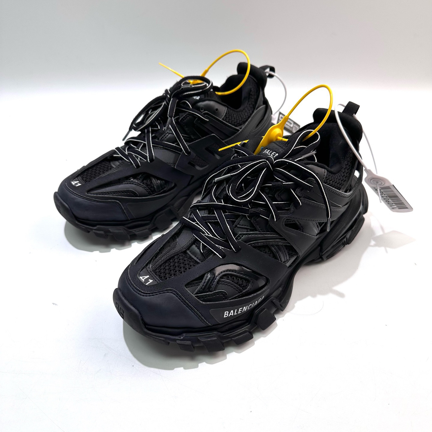 99新 Balenciaga/巴黎世家 41码 黑色 track1.0老爹鞋bl0657