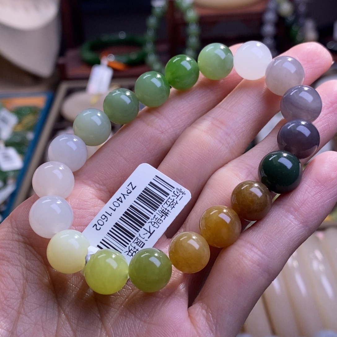 和田玉多宝手串10MM未镶嵌