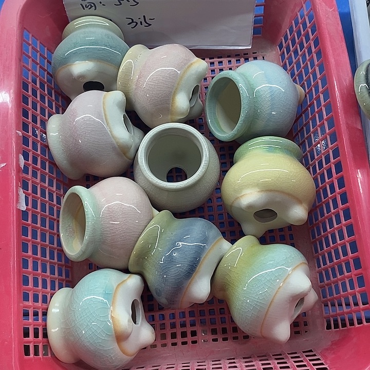 红陶【满10米包邮默认微瑕疵】6个浮力