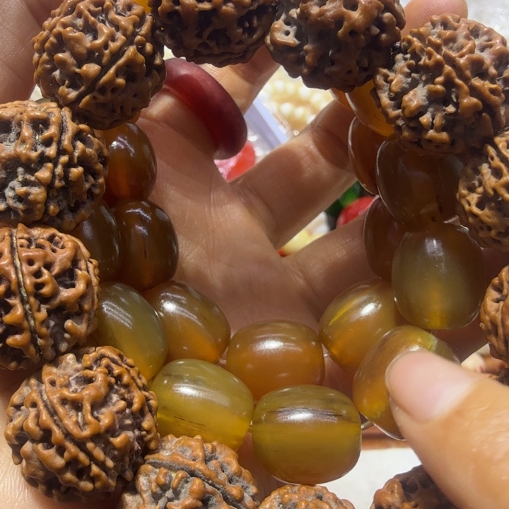 核桃手串/手链1.6枣珠塞老料手串