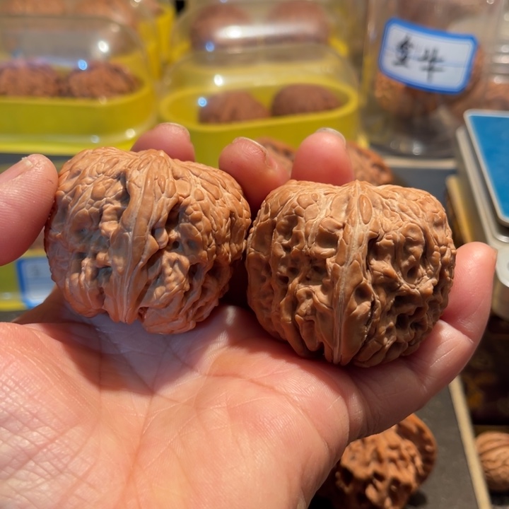 文玩核桃把件全品门墩48