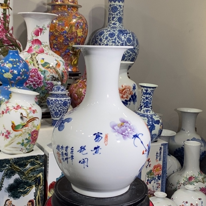 景德镇陶瓷艺术品雪*