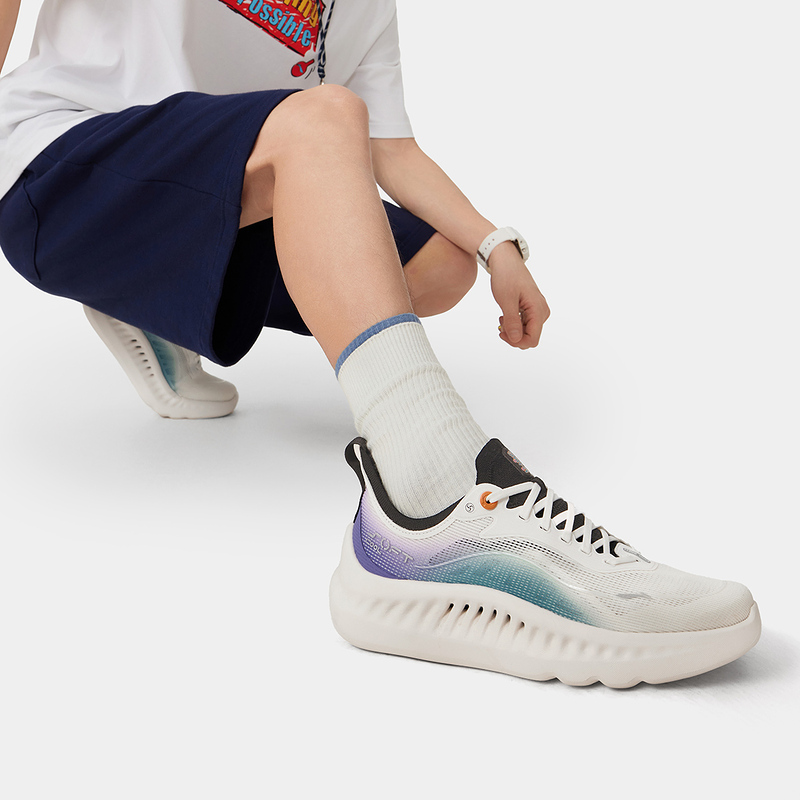 LINING李宁男子SOFT COOL 2休闲舒适鞋潮流休闲鞋AGLV009-10