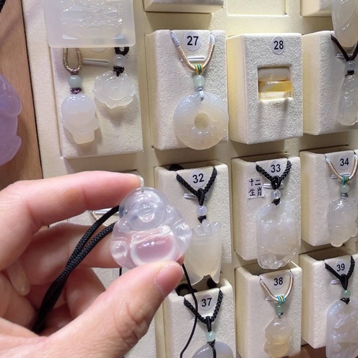 玛瑙/玉髓颈饰未镶嵌O**.