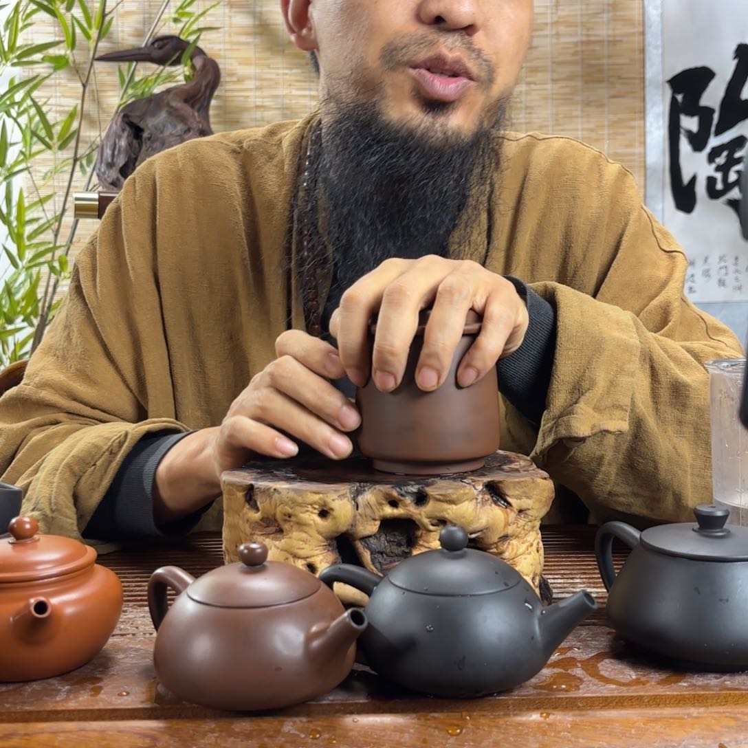 杯不**?建水紫陶斗茶罐