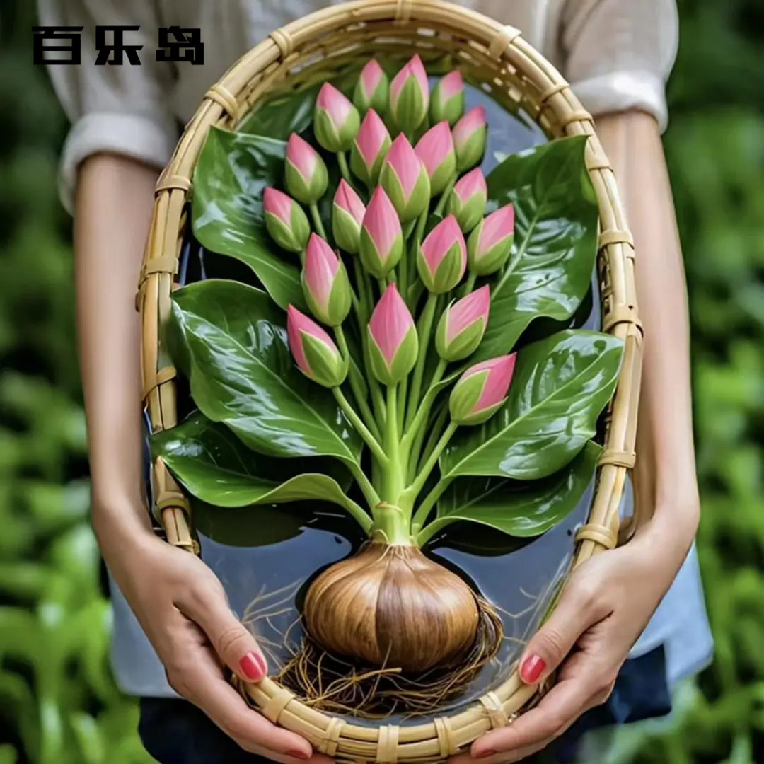 热销【水培金钻】金钻种球盆栽室内净化空气桌面绿植四季常青种子商品图