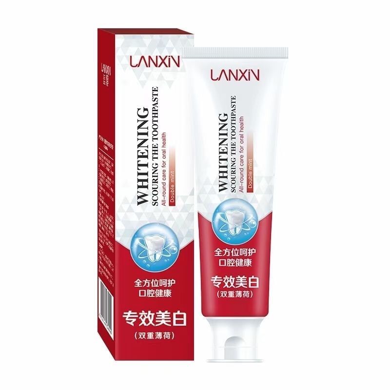 双重薄荷酵素亮白牙膏