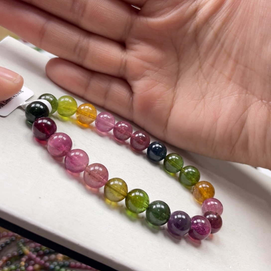 碧玺手串未镶嵌8.5mmmmmmmmmmmmmmmmmmmm