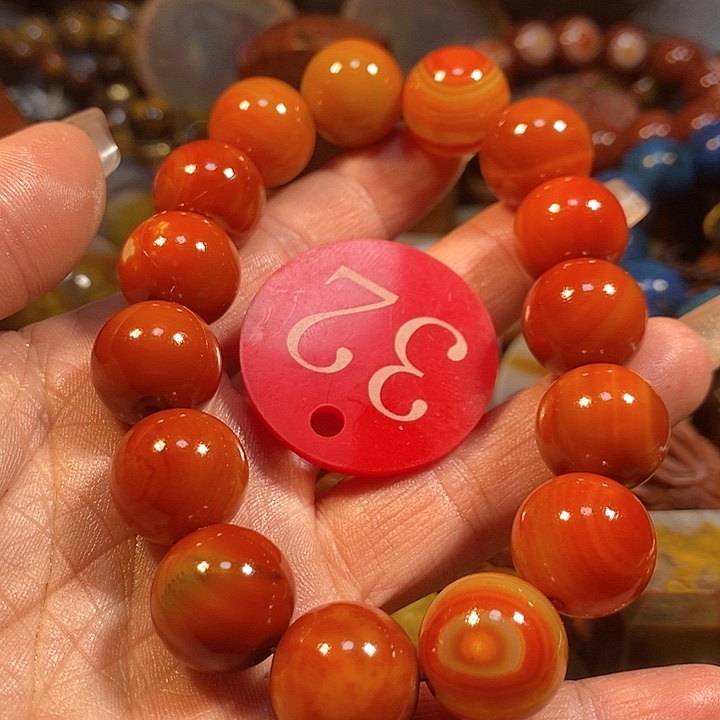 玛瑙/玉髓手链未镶嵌赵*