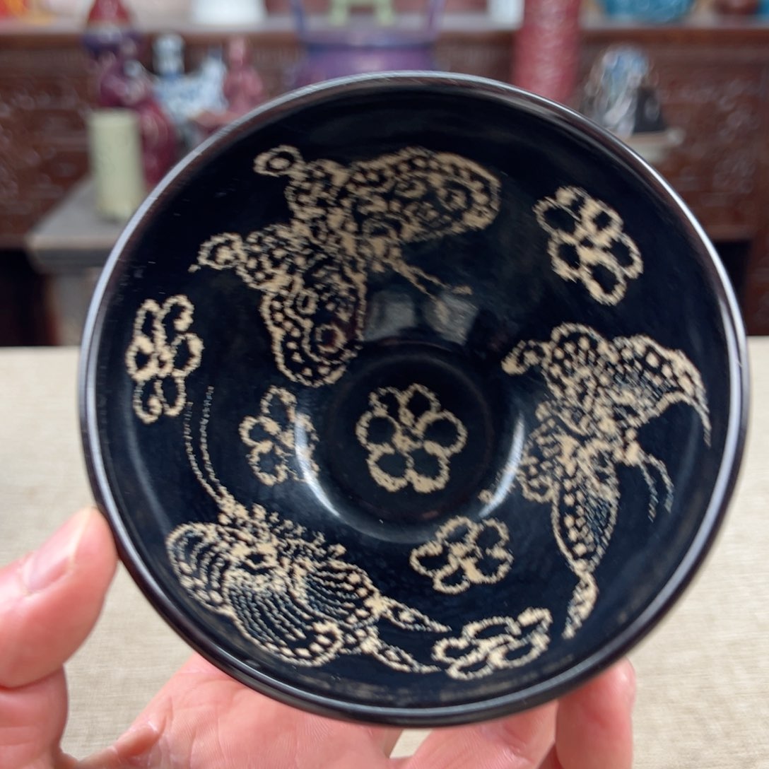 瓷片正能量陶瓷艺术品